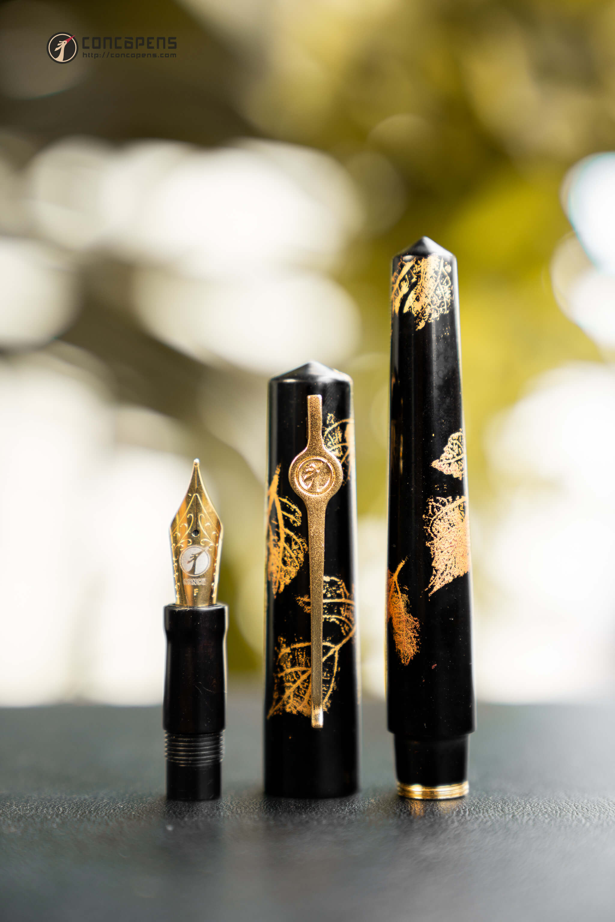 "The pen components are meticulously handcrafted."