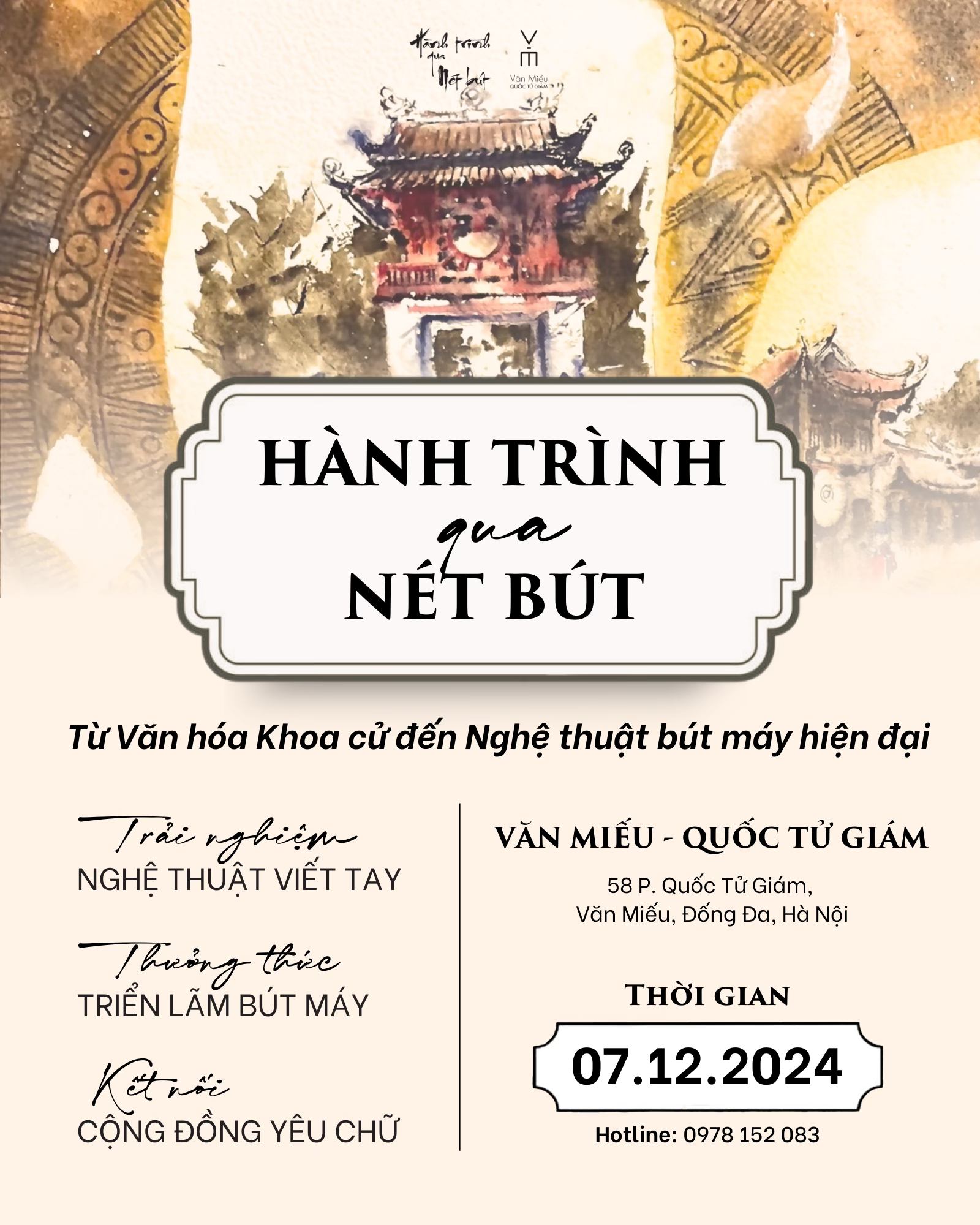 Hành trình qua nét bút - Thông tin chi tiết