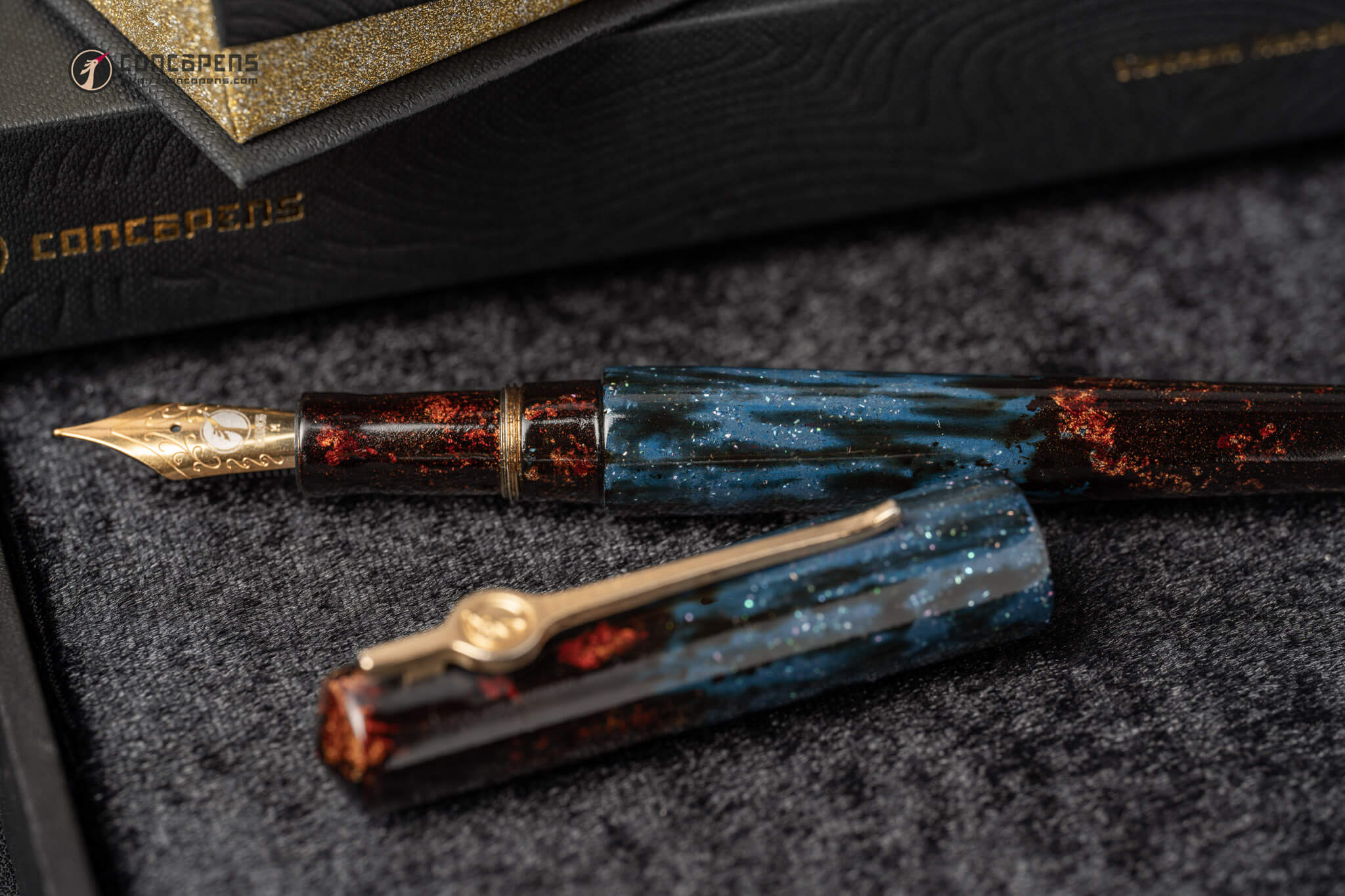 Each detail of the pen is meticulously handcrafted.