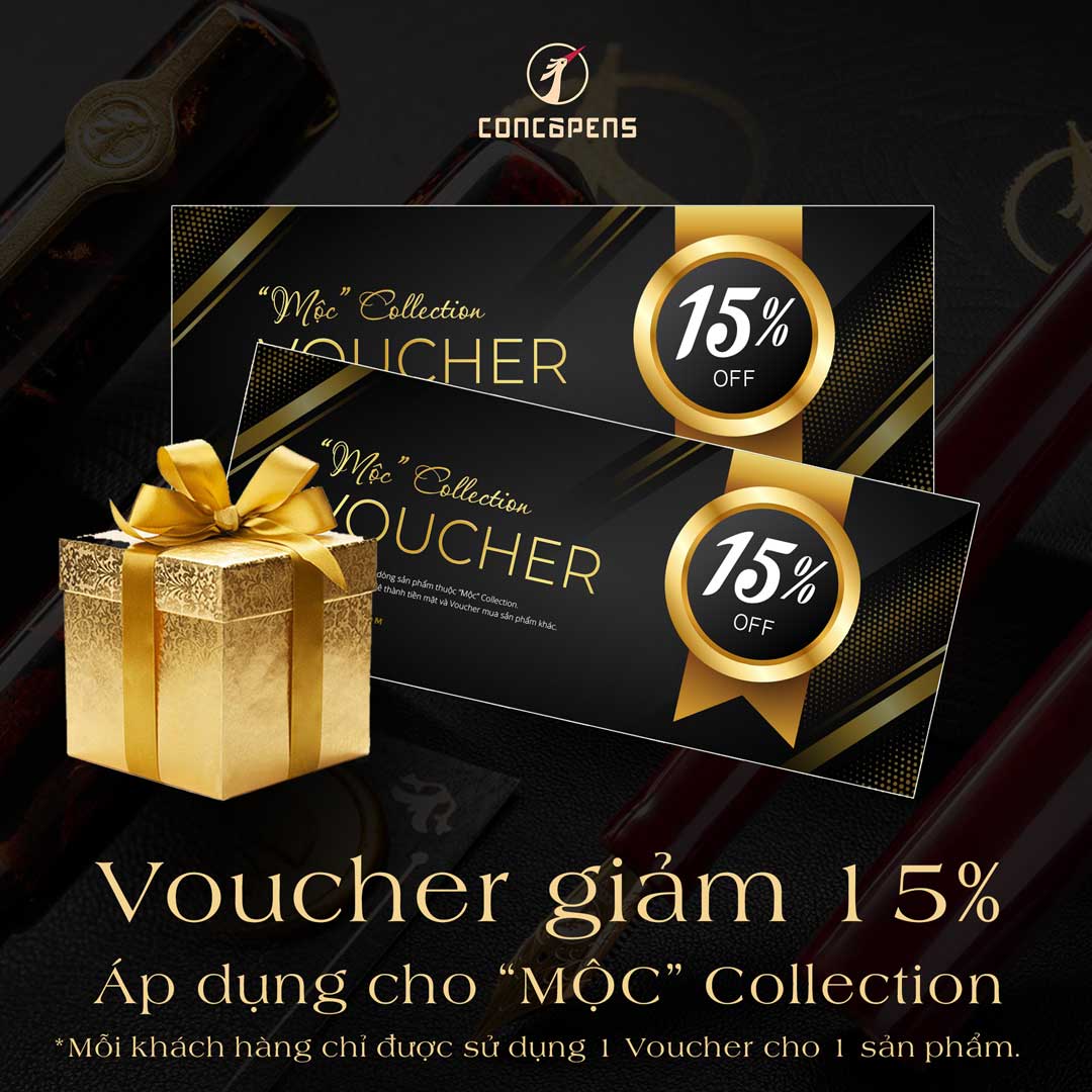 Voucher độc quyền dành cho "Mộc" Collection.